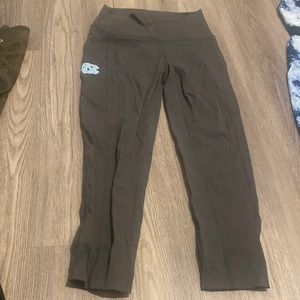 Stylish Black Leggings with Logo